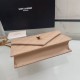 Replica Borsa a catena trapuntata Becky YSL Saint Laurent albicocca Imitazioni Replica perfette Borsa a catena trapuntata Becky YSL Saint Laurent albicocca