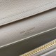 Replica Borsa a catena trapuntata Becky YSL Saint Laurent albicocca Imitazioni Replica perfette Borsa a catena trapuntata Becky YSL Saint Laurent albicocca
