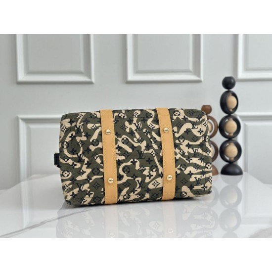 Replica Borsa shopping Louis Vuitton con stampa mimetica M95783 Imitazioni Replica perfette Borsa shopping Louis Vuitton con stampa mimetica M95783