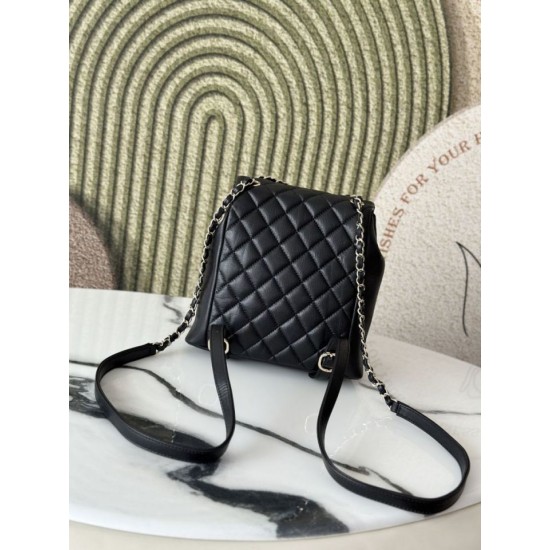 Replica perfette Zaino Chanel 23P Duma AS3860 Nero