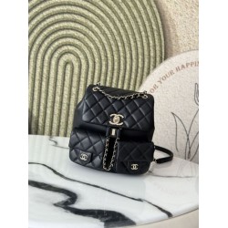 Zaino Chanel 23P Duma AS3860 Nero