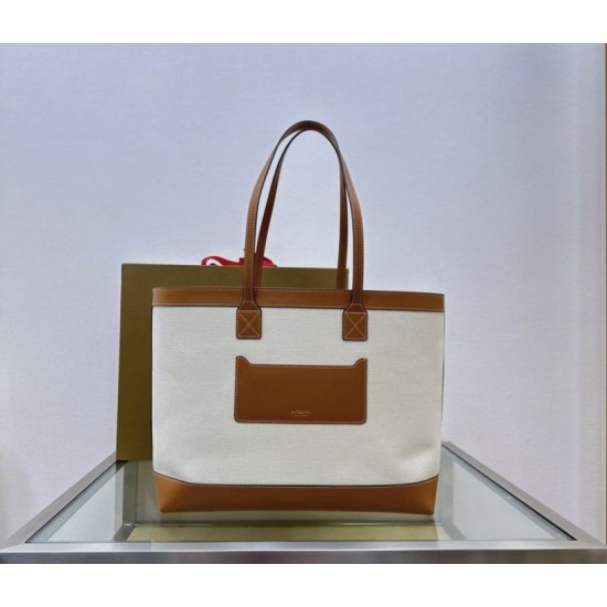 Replica Borsa tote vintage Burberry London marrone Imitazioni Replica perfette Borsa tote vintage Burberry London marrone