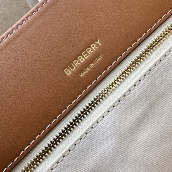 Replica Borsa tote vintage Burberry London marrone Imitazioni Replica perfette Borsa tote vintage Burberry London marrone