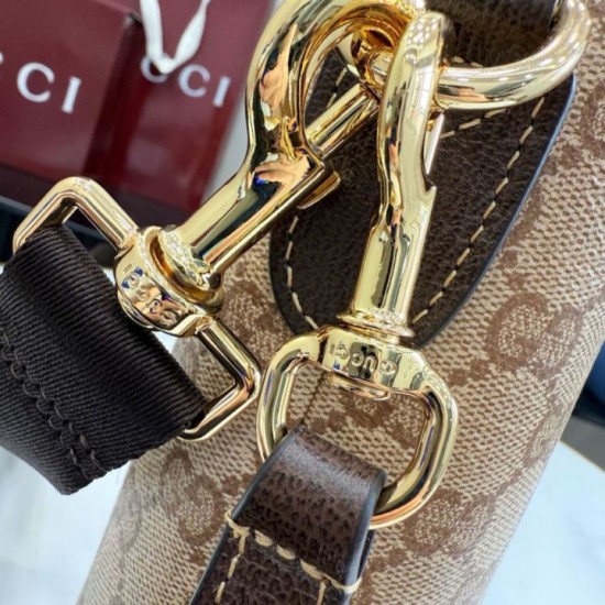 Replica Borsa a tracolla media Gucci GG A002KX albicocca cristallo Imitazioni Replica perfette Borsa a tracolla media Gucci GG A002KX albicocca cristallo