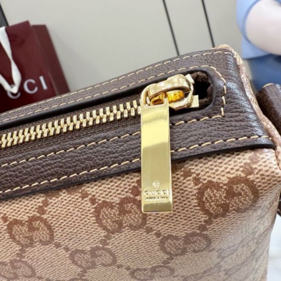 Replica Borsa a tracolla media Gucci GG A002KX albicocca cristallo Imitazioni Replica perfette Borsa a tracolla media Gucci GG A002KX albicocca cristallo