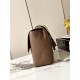 Replica Borsa Chanel AS6233 Souplissimo Maxi Flap marrone Imitazioni Replica perfette Borsa Chanel AS6233 Souplissimo Maxi Flap marrone