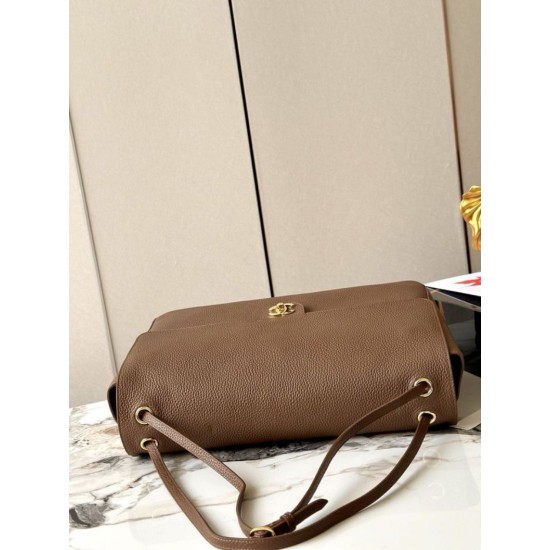 Replica Borsa Chanel AS6233 Souplissimo Maxi Flap marrone Imitazioni Replica perfette Borsa Chanel AS6233 Souplissimo Maxi Flap marrone
