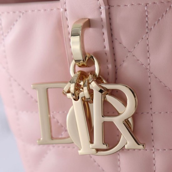 Replica Borsa piccola verticale Dior Toujours M2835 rosa Imitazioni Replica perfette Borsa piccola verticale Dior Toujours M2835 rosa