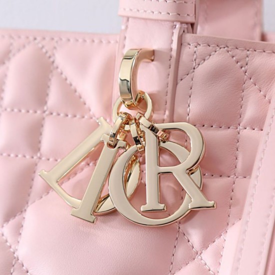 Replica Borse Dior Toujours media M2821 rosa Imitazioni Replica perfette Borse Dior Toujours media M2821 rosa