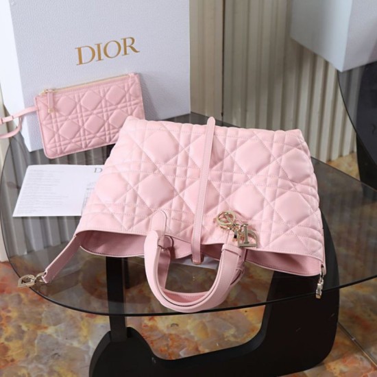 Replica Borse Dior Toujours media M2821 rosa Imitazioni Replica perfette Borse Dior Toujours media M2821 rosa