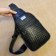 Replica Borsa a tracolla imbracatura da uomo Bottega Veneta nera Imitazioni Replica perfette Borsa a tracolla imbracatura da uomo Bottega Veneta nera