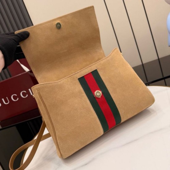 Replica Borsa a mano media Gucci Paparazzo 875018 scamosciata albicocca Imitazioni Replica perfette Borsa a mano media Gucci Paparazzo 875018 scamosciata albicocca