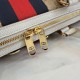 Replica Borse a bauletto grande Gucci 866734 albicocca/bianca Imitazioni Replica perfette Borse a bauletto grande Gucci 866734 albicocca/bianca