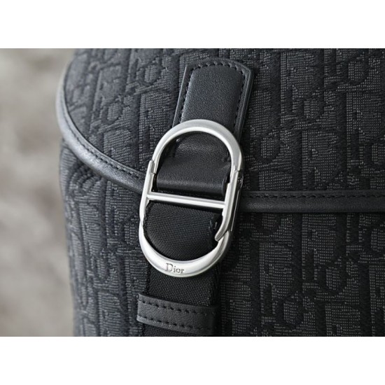 Replica perfette Zaino Dior Jett Oblique Nero