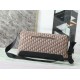 Replica Borsa a tracolla Dior Jett Flap Oblique Marrone Imitazioni Replica perfette Borsa a tracolla Dior Jett Flap Oblique Marrone