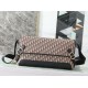 Replica Borsa a tracolla Dior Jett Flap Oblique Marrone Imitazioni Replica perfette Borsa a tracolla Dior Jett Flap Oblique Marrone