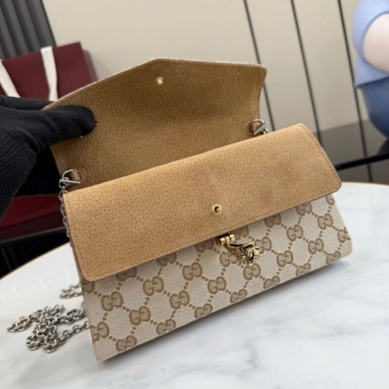 Replica Borsa a tracolla Gucci Dionysus 876531 tela GG marrone Imitazioni Replica perfette Borsa a tracolla Gucci Dionysus 876531 tela GG marrone