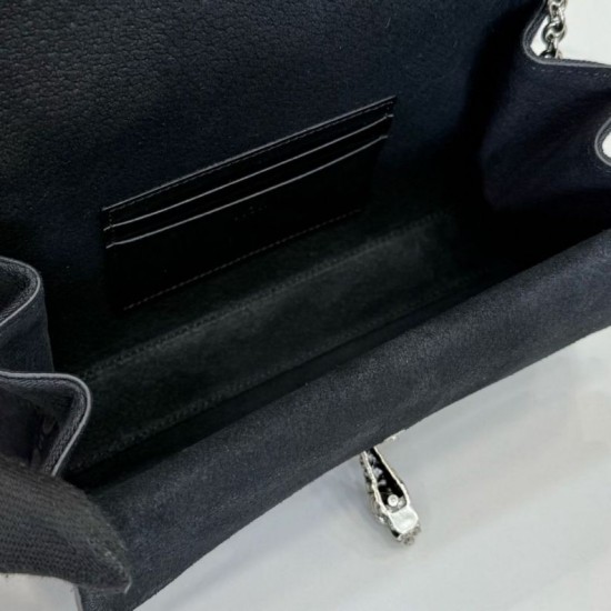 Replica Borsa 1:1 a tracolla Gucci Dionysus 876531 tela GG Nero Imitazioni Replica perfette Borsa 1:1 a tracolla Gucci Dionysus 876531 tela GG Nero
