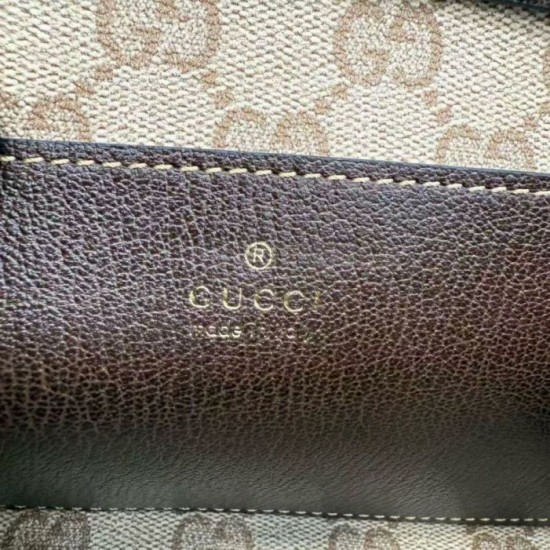 Replica Pochette piccola Gucci con tracolla A002KM tela GG marrone Imitazioni Replica perfette Pochette piccola Gucci con tracolla A002KM tela GG marrone
