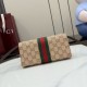 Replica Pochette piccola Gucci con tracolla A002KM tela GG marrone Imitazioni Replica perfette Pochette piccola Gucci con tracolla A002KM tela GG marrone
