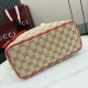 Replica Borsa 1:1 tote piccola Gucci Tribeca tela rossa 25cm Imitazioni Replica perfette Borsa 1:1 tote piccola Gucci Tribeca tela rossa 25cm