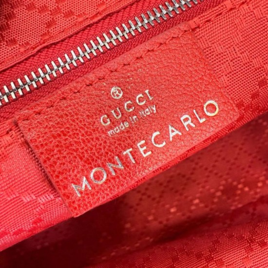 Replica Borsa 1:1 tote piccola Gucci Tribeca tela rossa 25cm Imitazioni Replica perfette Borsa 1:1 tote piccola Gucci Tribeca tela rossa 25cm