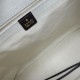 Replica perfette Borsa tote grande Gucci Tribeca con charm A0034D tela bianca
