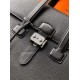 Replica Borsa da lavoro Hermes 6097 nera Imitazioni Replica perfette Borsa da lavoro Hermes 6097 nera