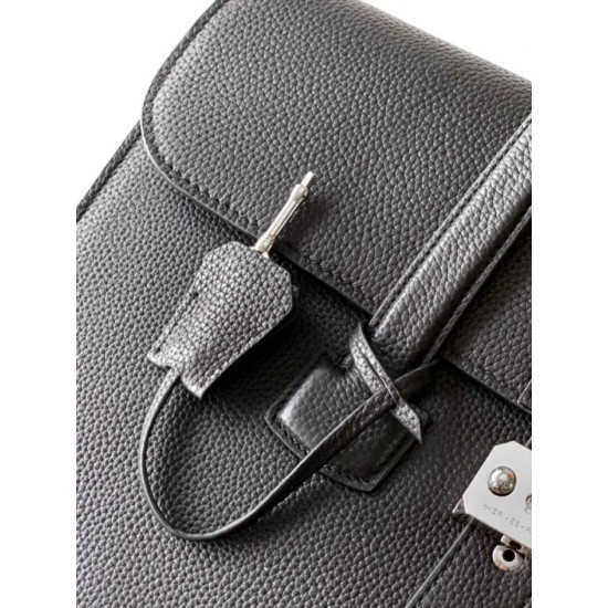 Replica Borsa da lavoro Hermes 6097 nera Imitazioni Replica perfette Borsa da lavoro Hermes 6097 nera