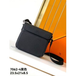 Borse a tracolla Hermes Messenger 7062 uomo Nera