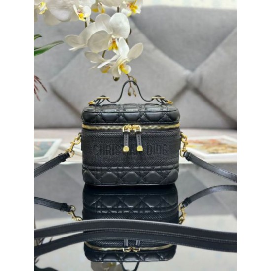 Replica Beauty case DiorTravel S5488 nero Imitazioni Replica perfette Beauty case DiorTravel S5488 nero