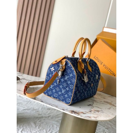 Replica Borsa a tracolla Louis Vuitton Speedy 30 con chip MB163c M27556 Imitazioni Replica perfette Borsa a tracolla Louis Vuitton Speedy 30 con chip MB163c M27556