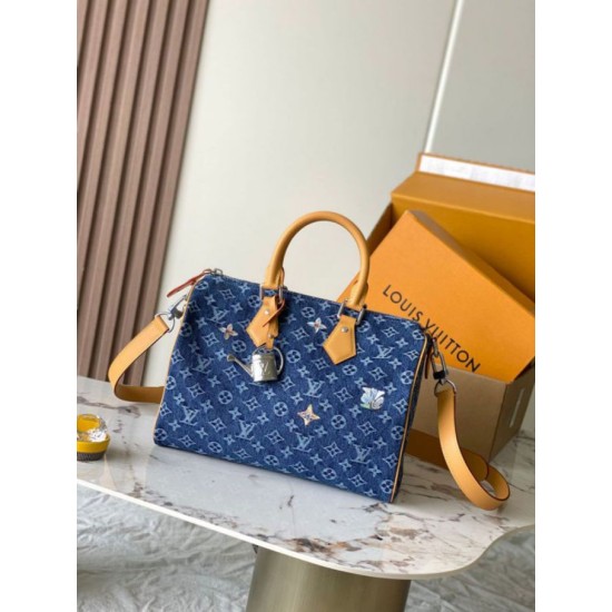 Replica Borsa a tracolla Louis Vuitton Speedy 30 con chip MB163c M27556 Imitazioni Replica perfette Borsa a tracolla Louis Vuitton Speedy 30 con chip MB163c M27556