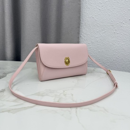 Replica Pochette Dior Médaillon con tracolla Rosa Imitazioni Replica perfette Pochette Dior Médaillon con tracolla Rosa