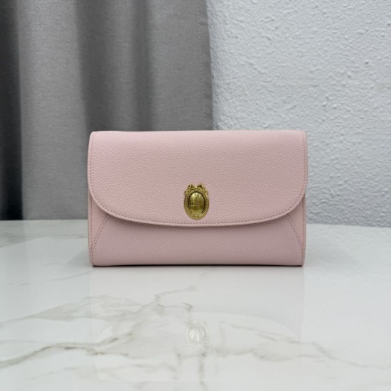 Replica Pochette Dior Médaillon con tracolla Rosa Imitazioni Replica perfette Pochette Dior Médaillon con tracolla Rosa