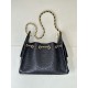 Replica Borsa 1:1 Chanel piccola 25 AS5631 Hobo con design traforato nera Imitazioni Replica perfette Borsa 1:1 Chanel piccola 25 AS5631 Hobo con design traforato nera