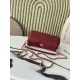 Replica Borsa a tracolla Chanel 26S AS6255 CC con manico superiore Rosso Imitazioni Replica perfette Borsa a tracolla Chanel 26S AS6255 CC con manico superiore Rosso