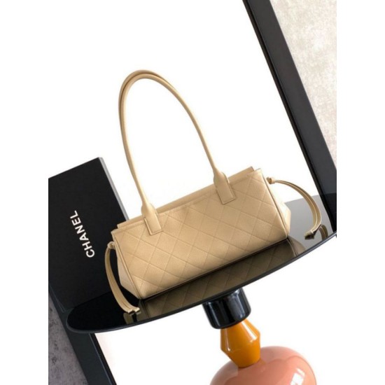Replica Borsa bowling Chanel 26s AS6288 albicocca Imitazioni Replica perfette Borsa bowling Chanel 26s AS6288 albicocca