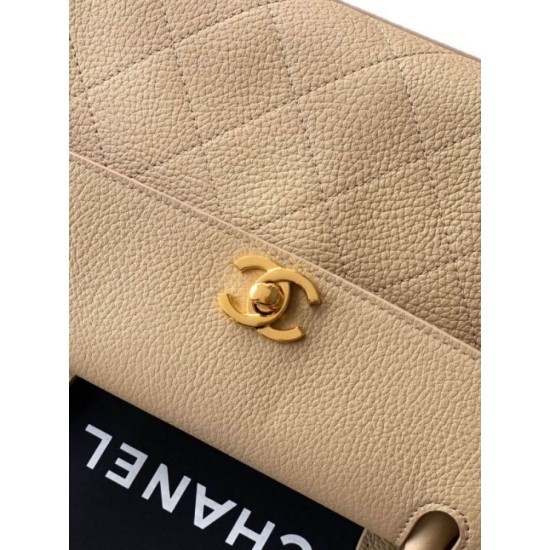 Replica Borsa bowling Chanel 26s AS6288 albicocca Imitazioni Replica perfette Borsa bowling Chanel 26s AS6288 albicocca