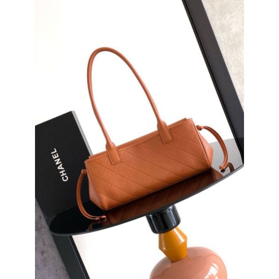 Replica Borse bowling Tote Chanel 26s AS6288 arancione Imitazioni Replica perfette Borse bowling Tote Chanel 26s AS6288 arancione