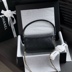 Replica Borsa a mano Chanel 26A Bowling AP5294 Nero Imitazioni Replica Perfette Borsa a mano Chanel 26A Bowling AP5294 Nero