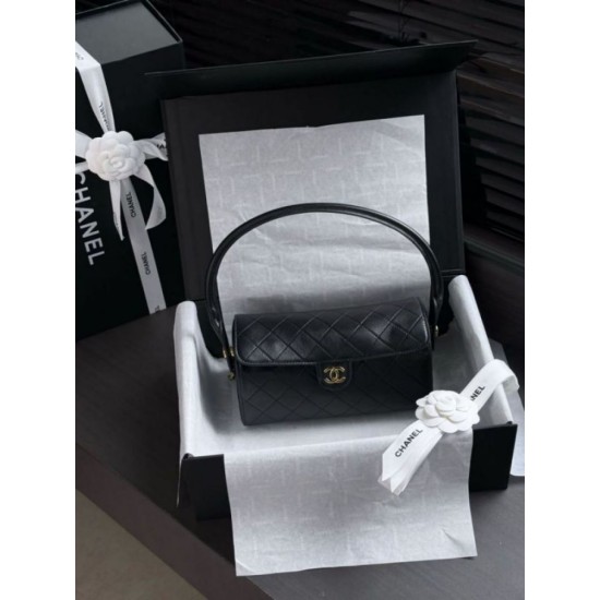 Replica Borsa a mano Chanel 26A Bowling AP5294 Nero Imitazioni Replica Perfette Borsa a mano Chanel 26A Bowling AP5294 Nero