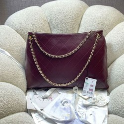 Replica perfette Borsa tote Chanel 26S AS6241 Borgogna