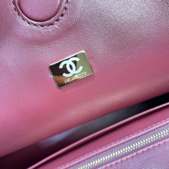 Replica Borsa tote Chanel 26S AS6241 Borgogna Imitazioni Replica perfette Borsa tote Chanel 26S AS6241 Borgogna