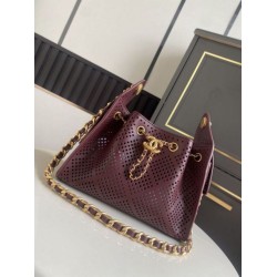 Borsa Chanel 26 hobo con intagli AS5631 Borgogna Borsa Chanel 26 hobo con intagli AS5631 Borgogna