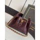 Replica Borsa Chanel 26 hobo con intagli AS5631 Borgogna Imitazioni Replica perfette Borsa Chanel 26 hobo con intagli AS5631 Borgogna