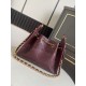 Replica Borsa Chanel 26 hobo con intagli AS5631 Borgogna Imitazioni Replica perfette Borsa Chanel 26 hobo con intagli AS5631 Borgogna