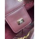Replica Borsa Chanel 26 hobo con intagli AS5631 Borgogna Imitazioni Replica perfette Borsa Chanel 26 hobo con intagli AS5631 Borgogna