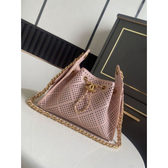 Replica perfette Borse  Chanel hobo 26 AS5631 AS5631 intagli  Rosa