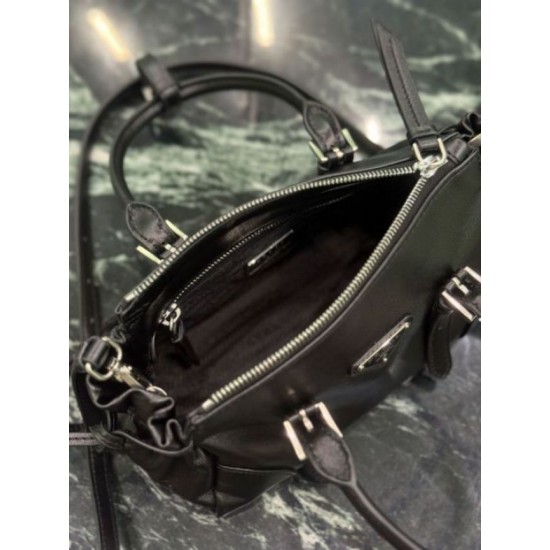 Replica perfette Borsa a tracolla Prada Mini Bonnie 1BA499 nera